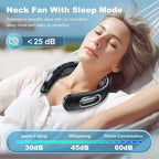 Foldable Portable Electric Fan – Compact Personal Cooling Fan
