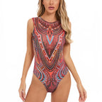 New High Waist Sexy Swimsuit Women Summer Bathing Suit Bikini Set Sleeveless Swimwear Women Beach Swimming Suit For Female