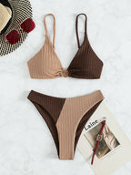 2024 Sexy Bikinis Women's Swimwear Push Up High Waist Swimsuits High Cut Bathing Suits Push Up Beach Bikini Set Female Biquini
