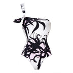 2025 New Arrival Push Up One Piece Swimsuit Ruffle Beach Wear Swimwear Women Wrap Skirt Swimsuit Cover Up Sexy Sarong Plage