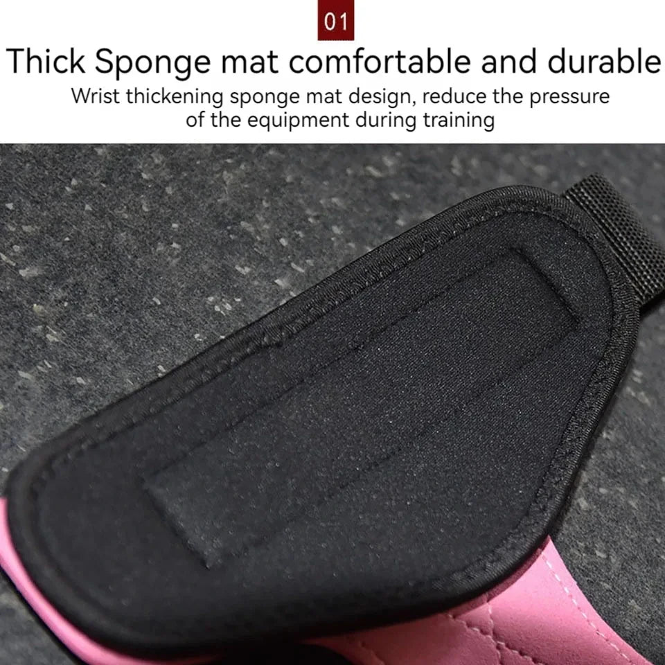 Adjustable Weightlifting Wrist Straps – Grip & Palm Support