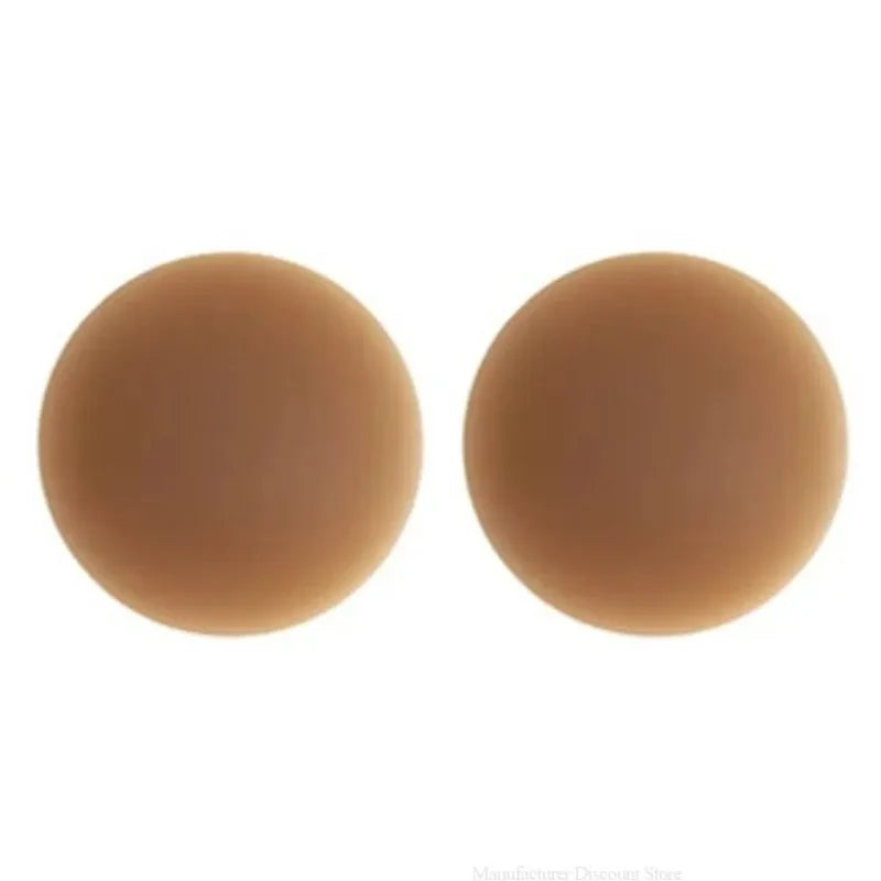 Silicone Nipple Cover Liners Adhesive Breast Boob Tape Invisible Chest Stickers For Women Sticky Bra Pads Intimate Accessories
