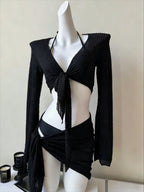 Trendy Ladies High Waisted Bikini Set Tummy Control Swimwear Breathable Quick Dry Stylish Beachwear Pool Party Outfit 2026 New