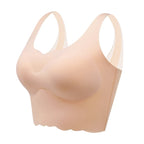 M-6XL Wireless Seamless Bra for Women Sleeping Vest Bra Ultra Thin BH Breathable Bralette Invisible Sports Bra Push Up Underwear