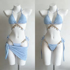 Trendy Ladies High Waisted Bikini Set Tummy Control Swimwear Breathable Quick Dry Stylish Beachwear Pool Party Outfit 2026 New