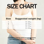 Sexy Summer Sleeveless T-Shirt  Spaghetti Strap Cropped Tank Top with Built-in Bra Fashion Solid Color Sporty Camisole