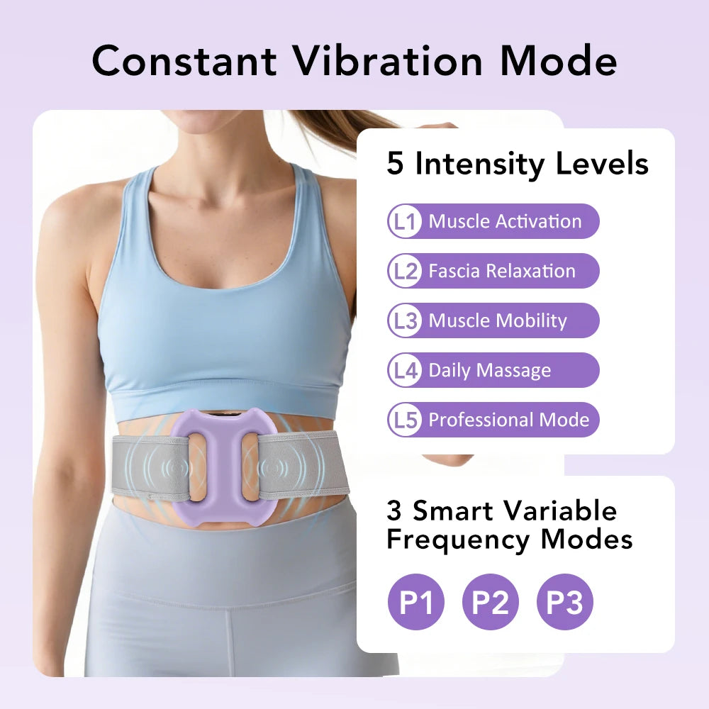 Vibration Body Massager with Strap | Hailicare Dual-Ring