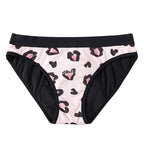 Teen & Women's Period Underwear - 4-Layer Leakproof Cotton Briefs for Medium Flow, Reusable Menstrual Panties