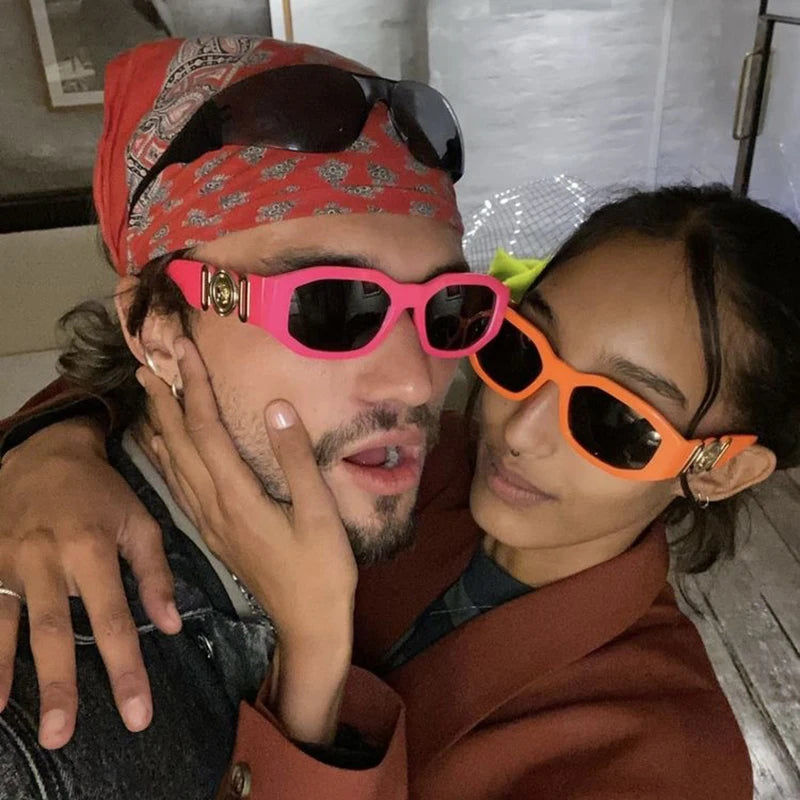 Vintage Small Rectangle Sunglasses