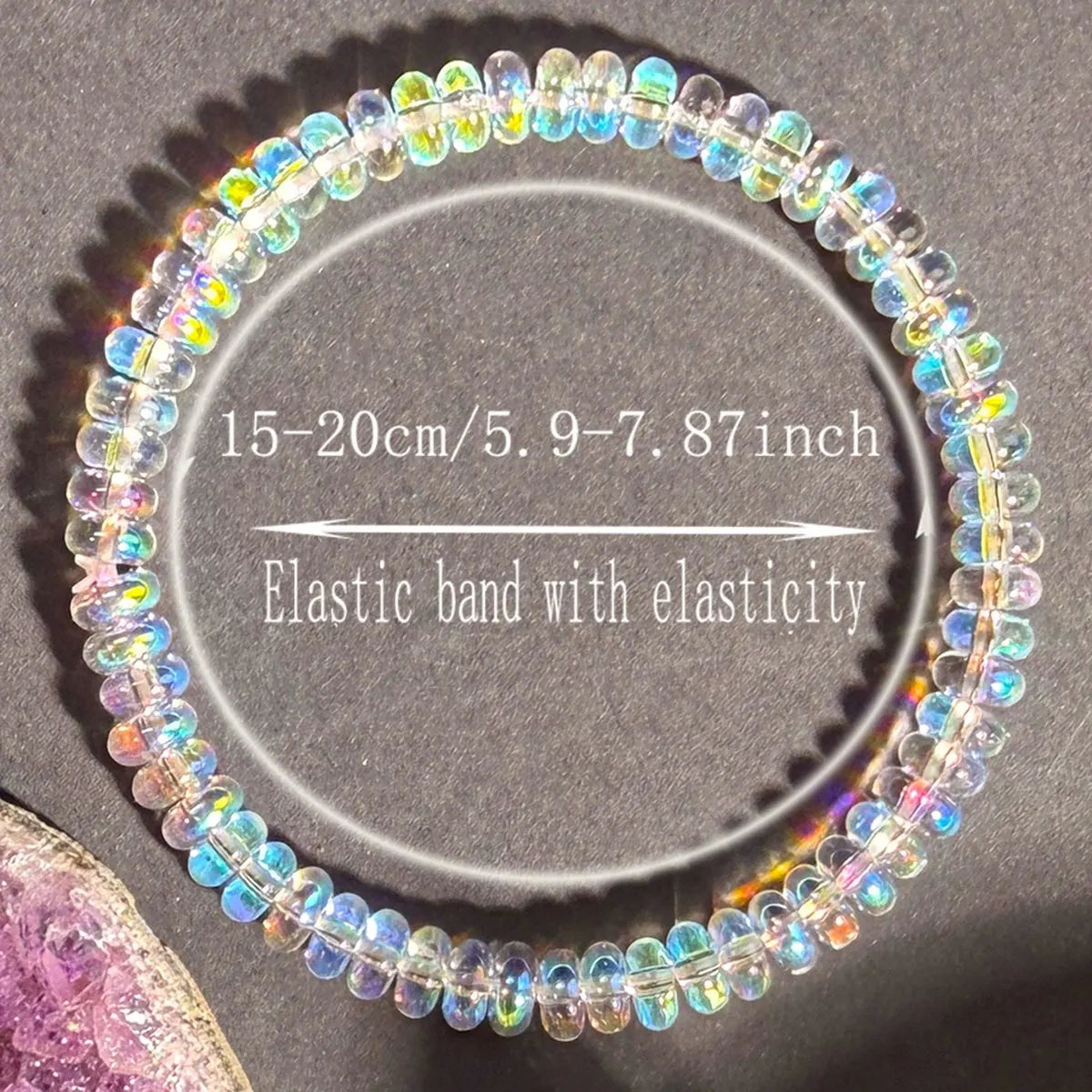 Natural Ethiopian Opal Stretch Bracelet – Women’s Wellness Jewelry