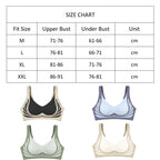 Plus Size Super Gather Push Up Bras Women Soft Support Seamless Underwear Female Full Cup Lift-Up Bras No Steel Sleepwear