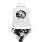 Contrast Mesh One Piece Swimsuit, V Neck Solid Color Backless Tummy Control High Cut Bathing Suit, Women's Swimwear & Clothing