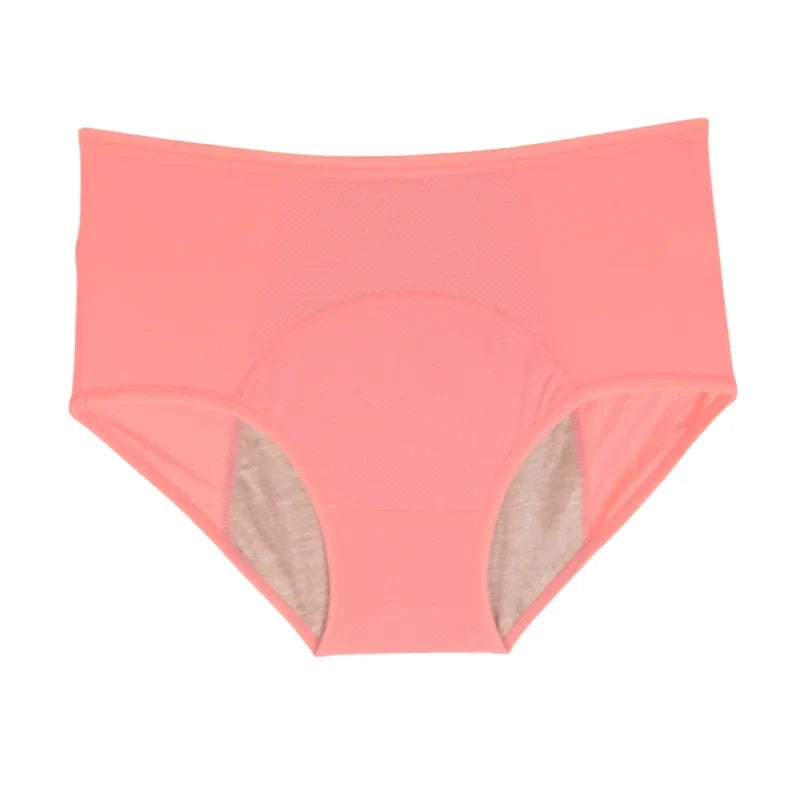 Women Plus size 8xl Leak Proof Menstrual Panties110 kg High Waist FemaleUnderwear Breathable Waterproof Briefs Heavy Flow 8XL