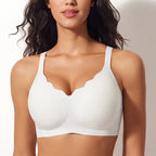 Seamless Wireless Supportive Bra Push Up Comfort Soft No Underwire Full Coverage T-Shirt Bra Plus Size Underwear