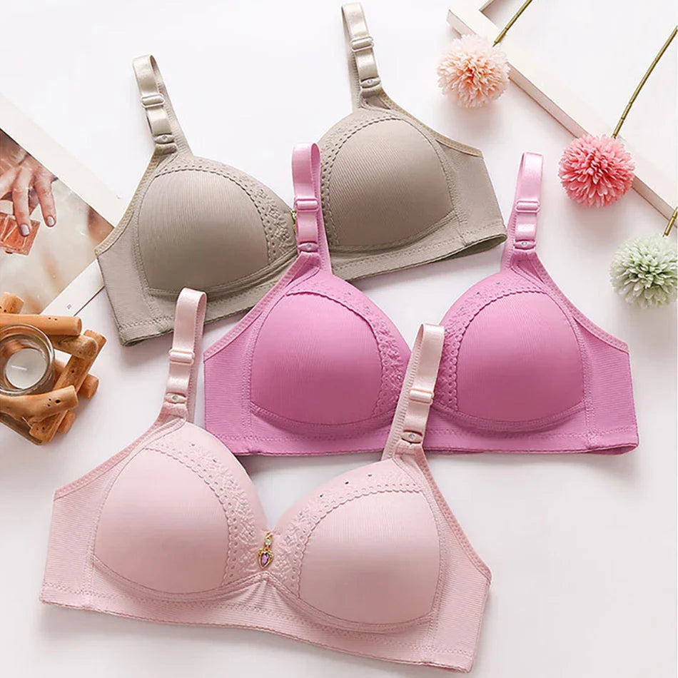 Plus Size Full Coverage Wireless Bra
