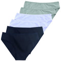 6pcs Women Panties Girl Sexy Underwear Solid Color Middle-Waisted Briefs Female Ventilation Soft Cotton Women's Underpants