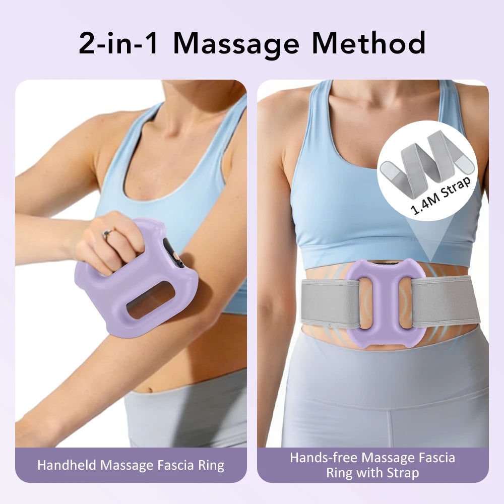 Vibration Body Massager with Strap | Hailicare Dual-Ring