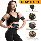 Brangdy EMS Toning Belt – Abdominal & Body Muscle Stimulator