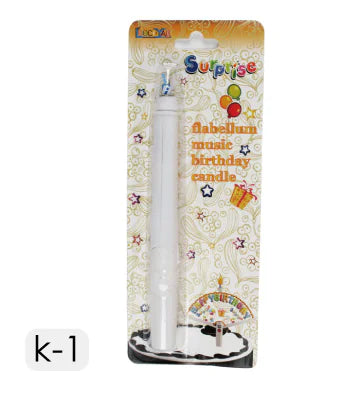 Clown Fan Surprise Party Candle