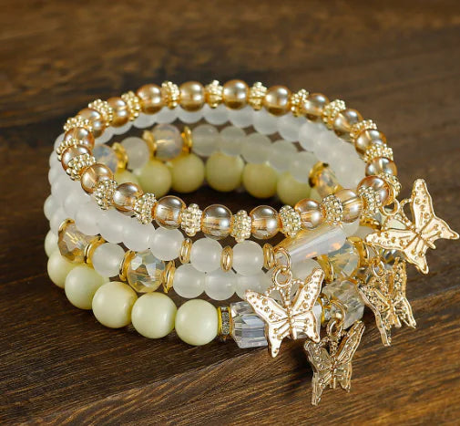 Butterfly Bliss Beaded Bracelets