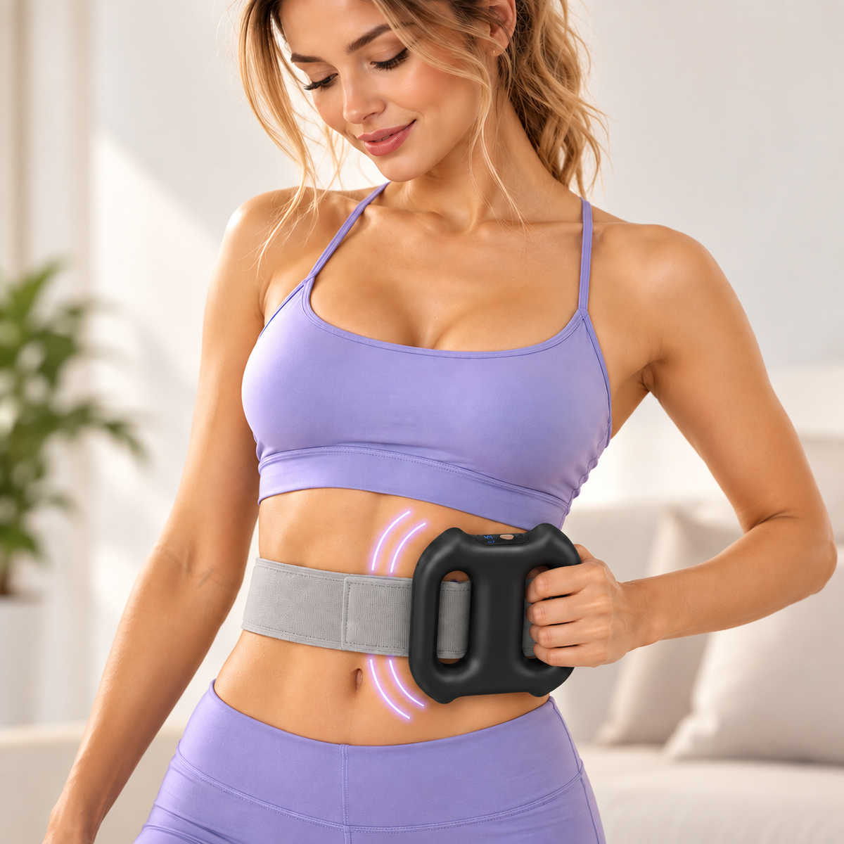 Vibration Body Massager with Strap | Hailicare Dual-Ring
