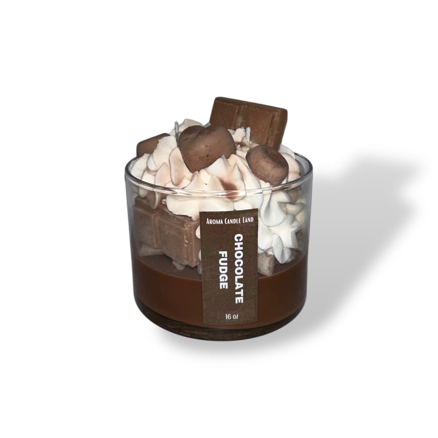 Chocolate Fudge Decorative Candle