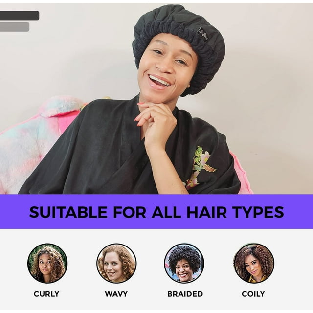 Heat Cap For Deep Conditioning - Microwave Heated Hair Cap With