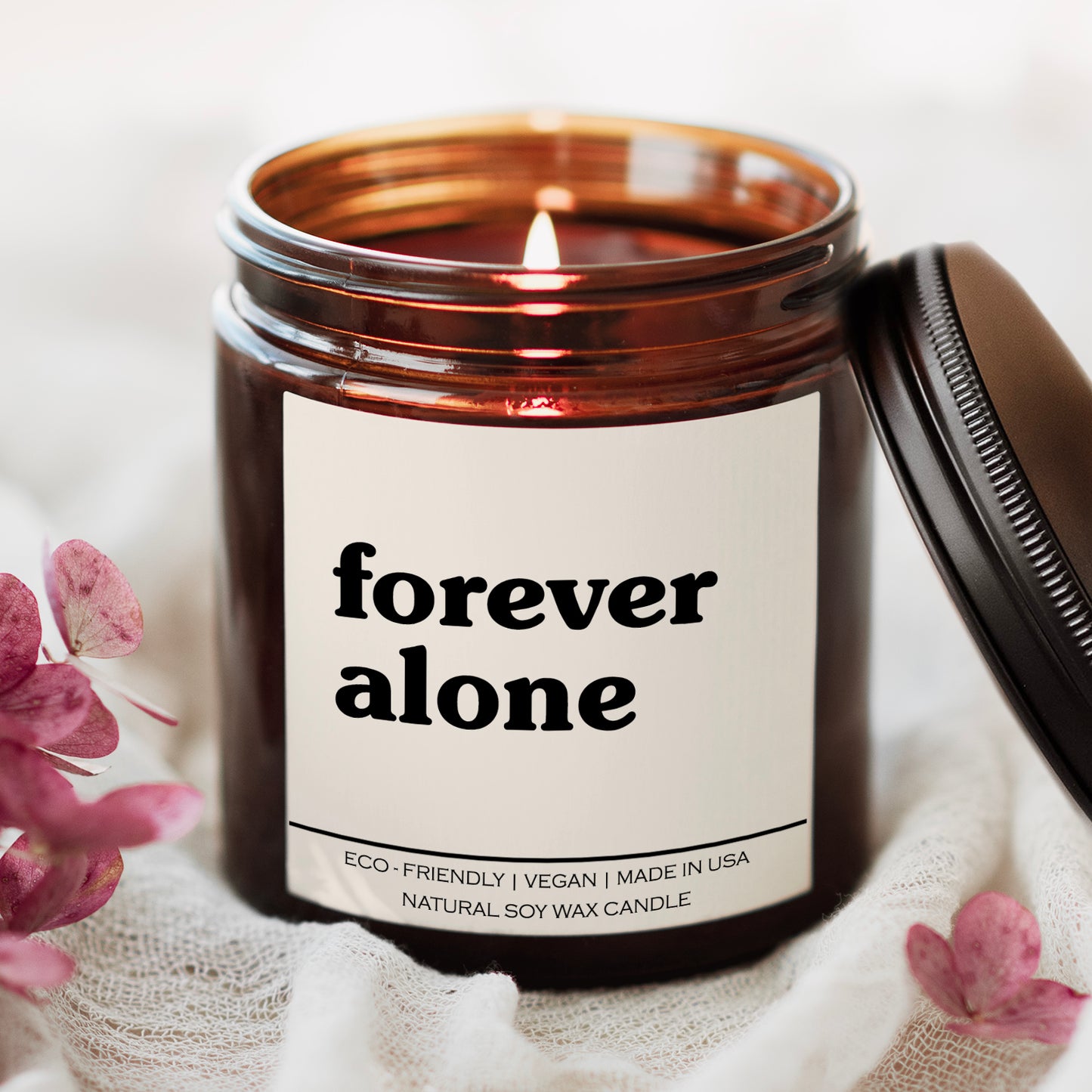 Forever Alone Candle