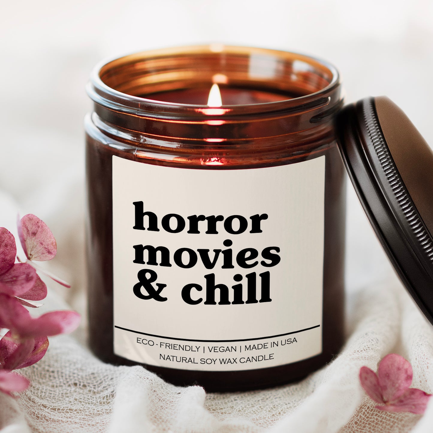 Horror Movies & Chill Candle