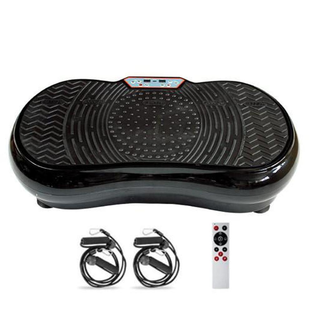 Black Vibration Machine Platform - Exercise Vibrating Plate - Whole