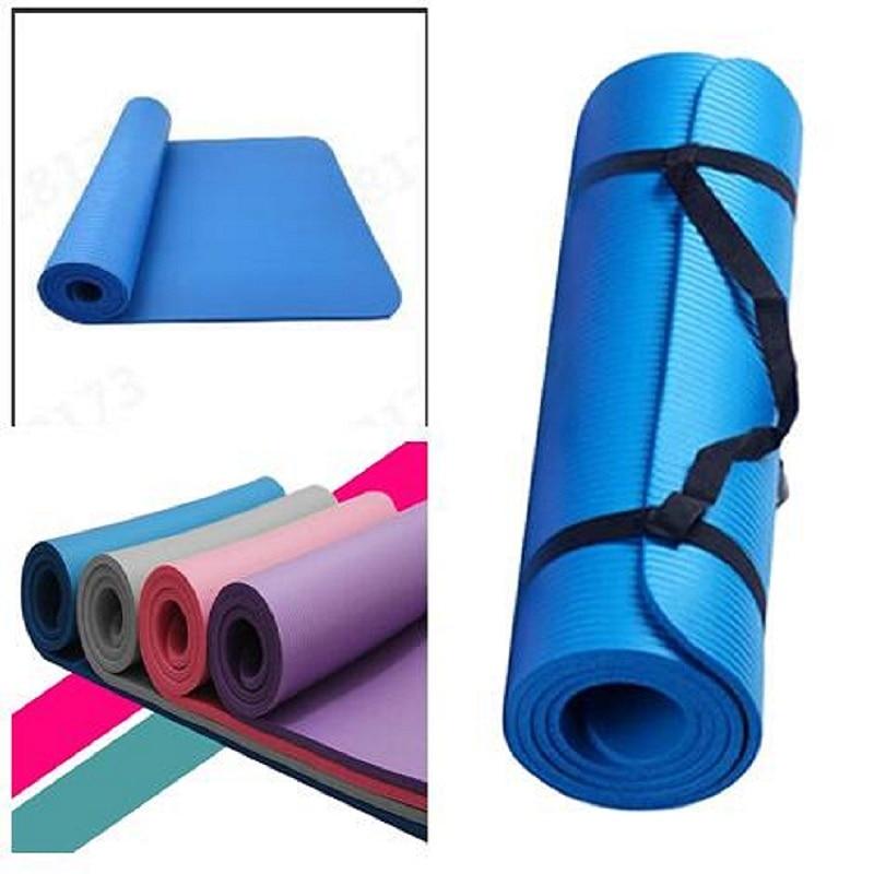 Yoga Fitness Mat Large Size Slip Luxo