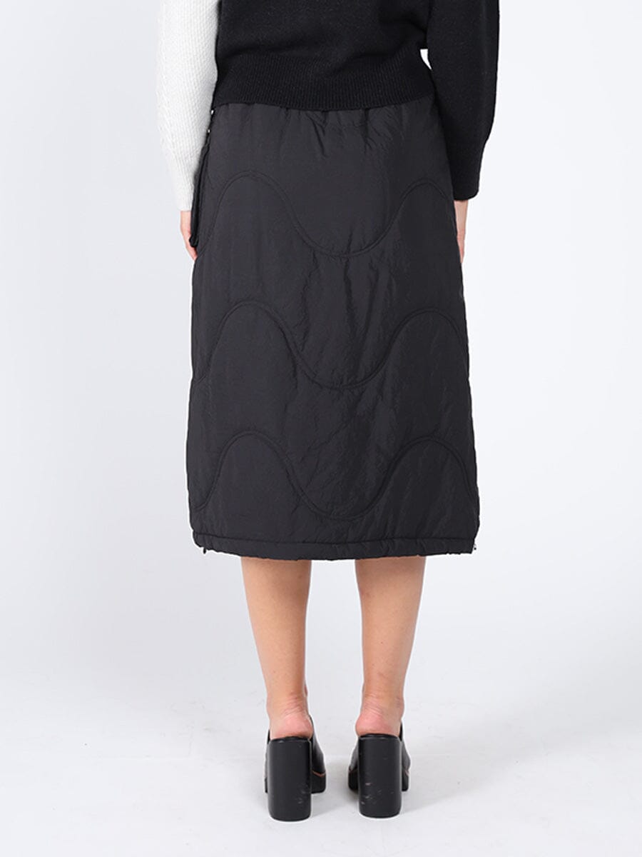 Gracia Fashion Women's Quilted Cargo Skirt