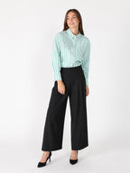 Gracia Fashion Women's Striped floral shirt