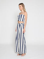 Gracia Fashion Women's Striped Tube Top