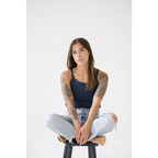 The Mom Tank in Navy